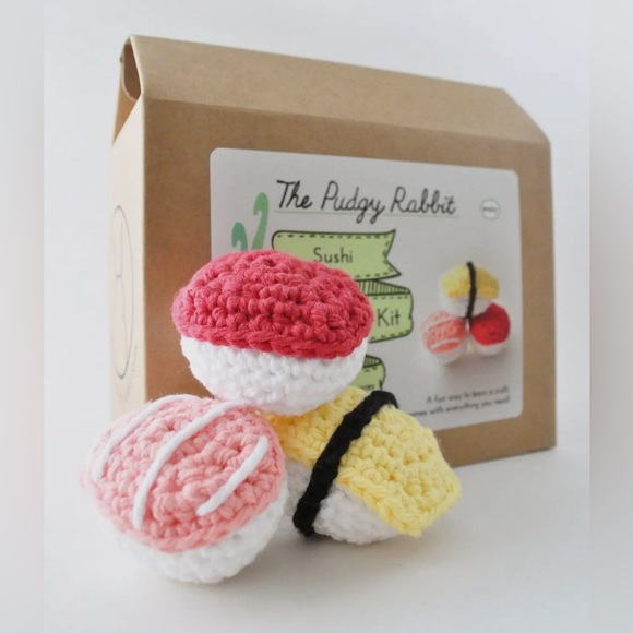 The Pudgy Rabbit Other - Sushi Crochet Kit